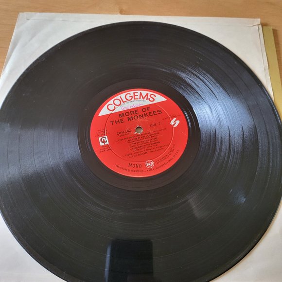 THE MONKEES More of the Monkees LP Vinyl 1967 Colgems Records COM-102 Pop LP9 - Picture 4 of 9
